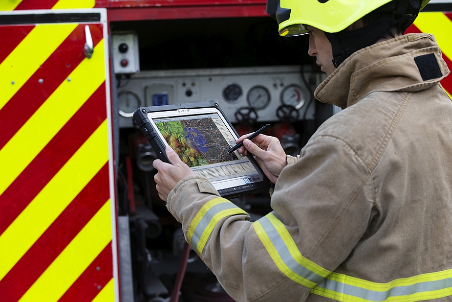 Panasonic Toughbook CF-33 and Fire and Rescue