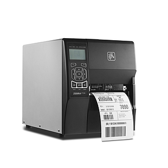 Zebra ZT230 industrial label printer with media