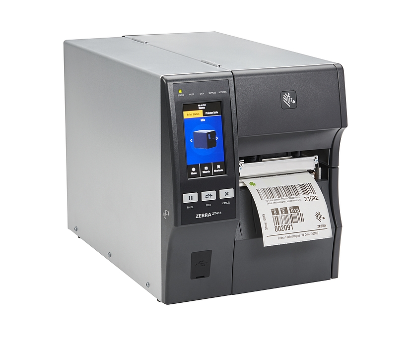 Zebra ZT411 Printer 4 Industrial Label And Barcode Printer From 945 00 Plus VAT