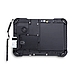 Imagen de la parte posterior de una tableta Panasonic Toughbook FZ-G2 con lector de tarjetas inteligentes y tarjeta inteligente a la mitad