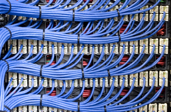 Cableado Estructurado Cables de datos azul